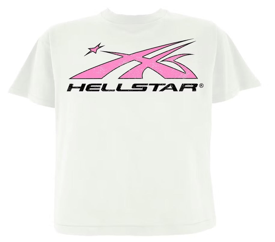 Hellstar White Pink Tee