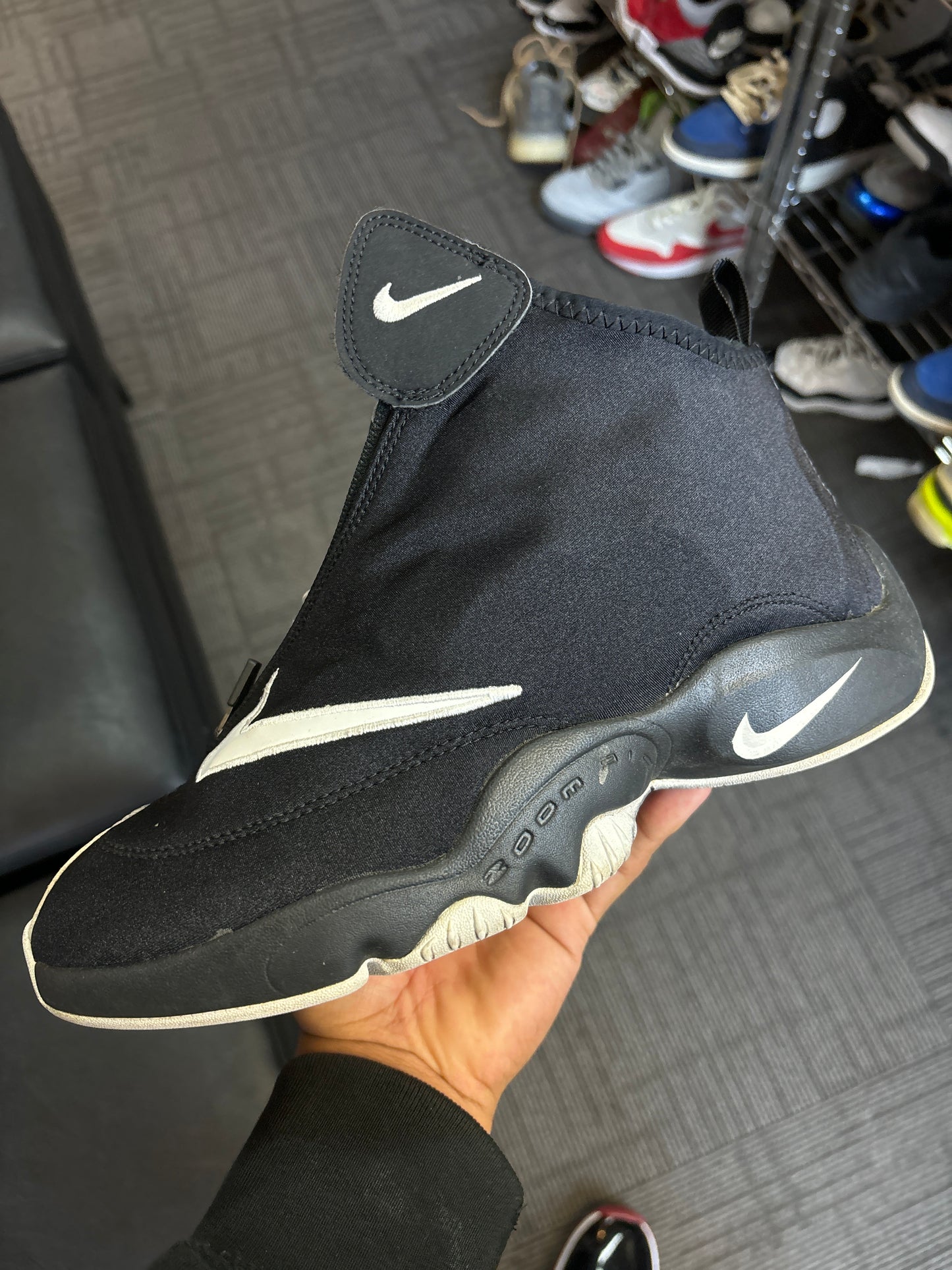 Nike Zoom Flight 98 Black White (Used W Box)