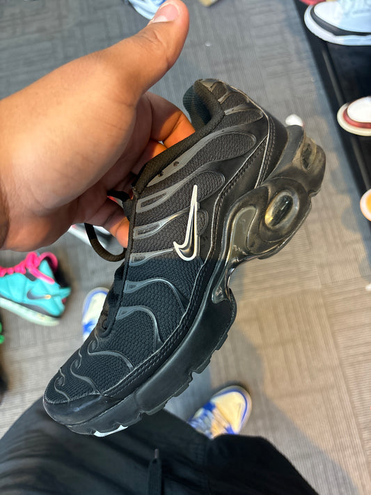 Airmax plus Black Pure Silver Used