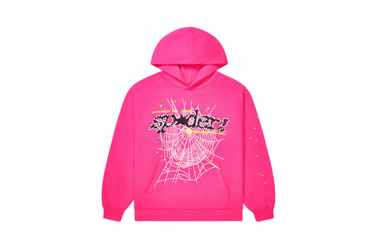 Sp5der Pink V2 Hoodie