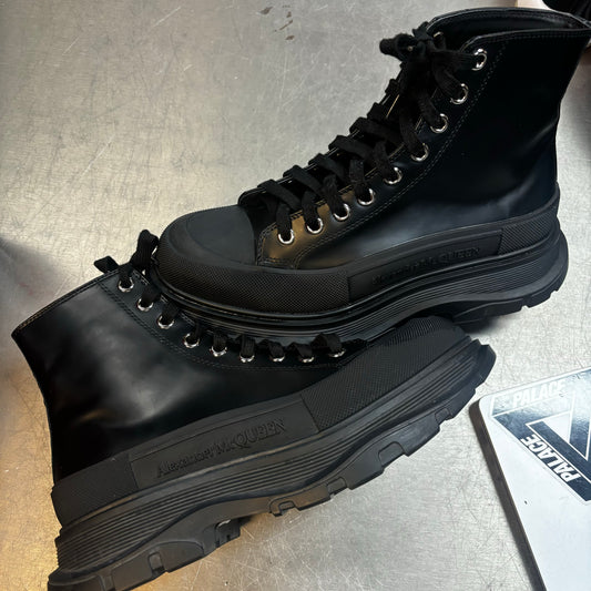 Alexander McQueen Black Boots (Used/ No Box)