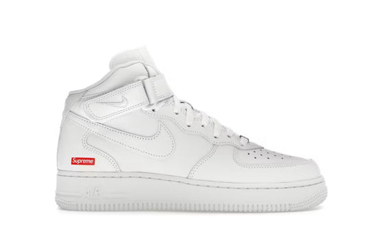 Air Force 1 Mid White Supreme