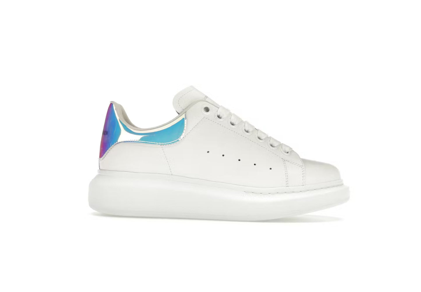 Alexander McQueen White/Shock Pink