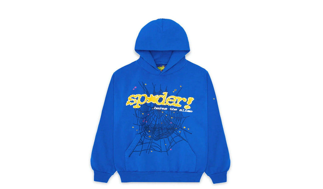 Sp5der Blue TC Hoodie