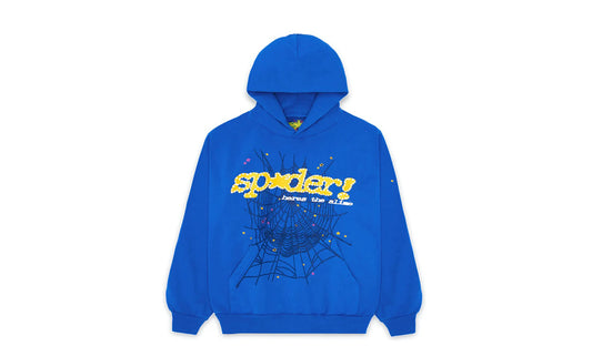 Sp5der Blue TC Hoodie