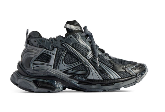 balenciaga track runner grey black (used)