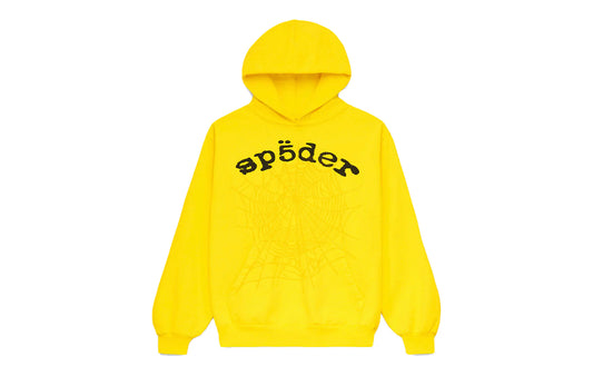 Sp5der Legacy Hoodie Yellow