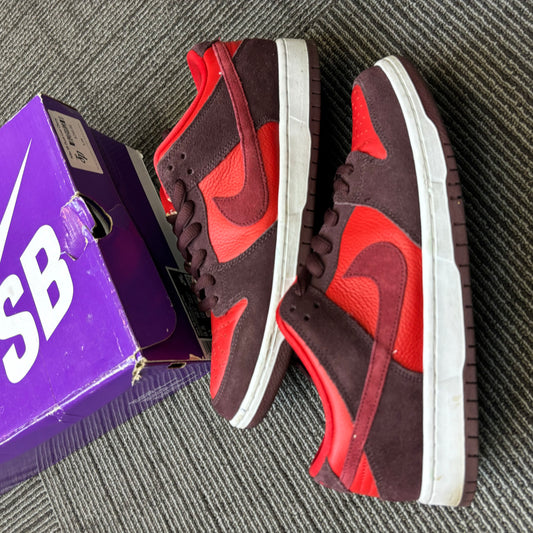 dunk low sb cherry (used)