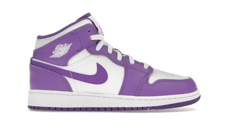 Jordan 1 Mid Purple Venom