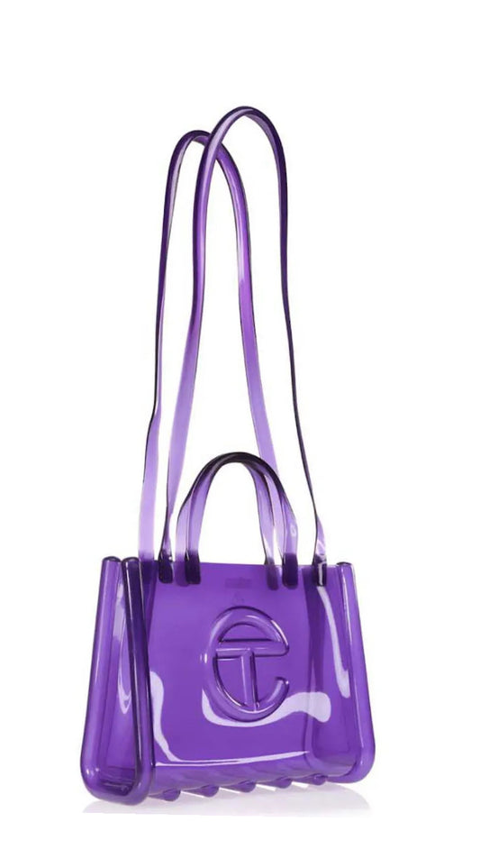 Telfar x Melissa Medium Jelly Shopper Purple