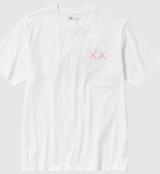 Kaws UT Pink White Tee