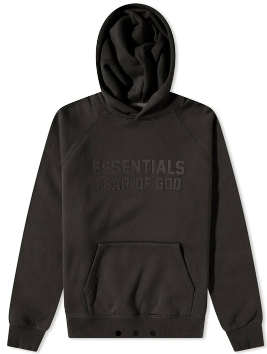 Essentials Off Black Hoodie