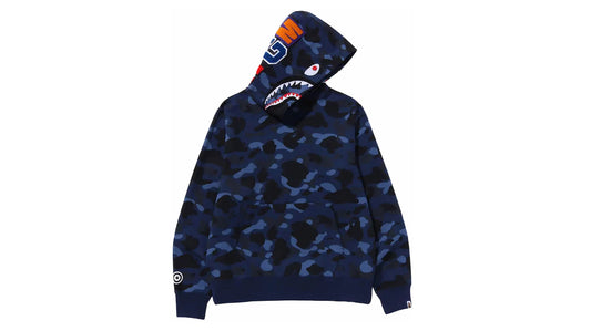 Bape Color Camo Shark Pullover Holdie