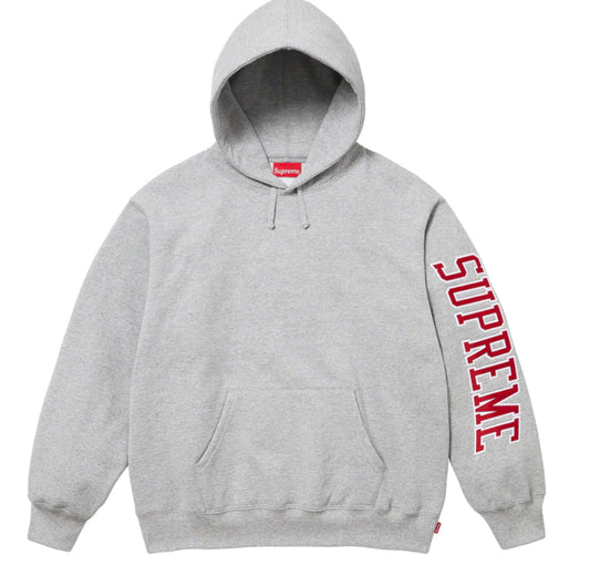 Supreme Grey Sleeve Arc Hoodie