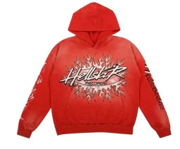 HellStar Records Red Hoodie