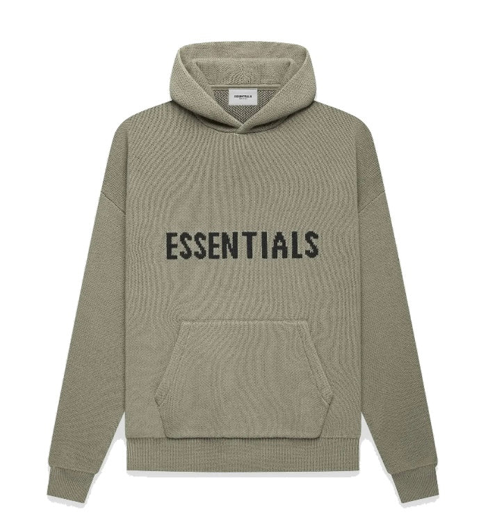 Essential Pistachios Knit Hoodie