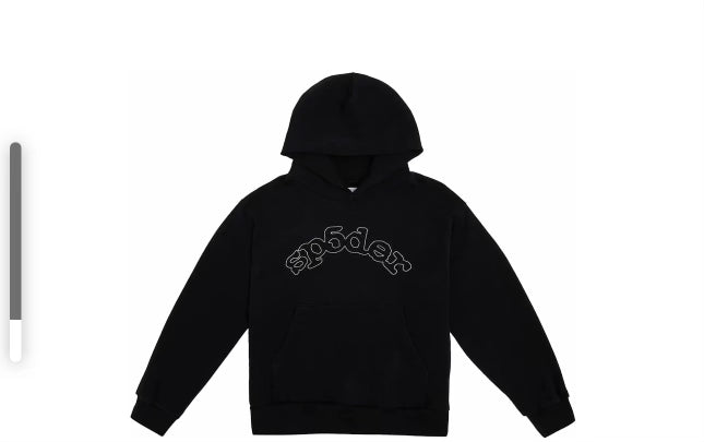 Sp5der OG Logo Black Hoodie