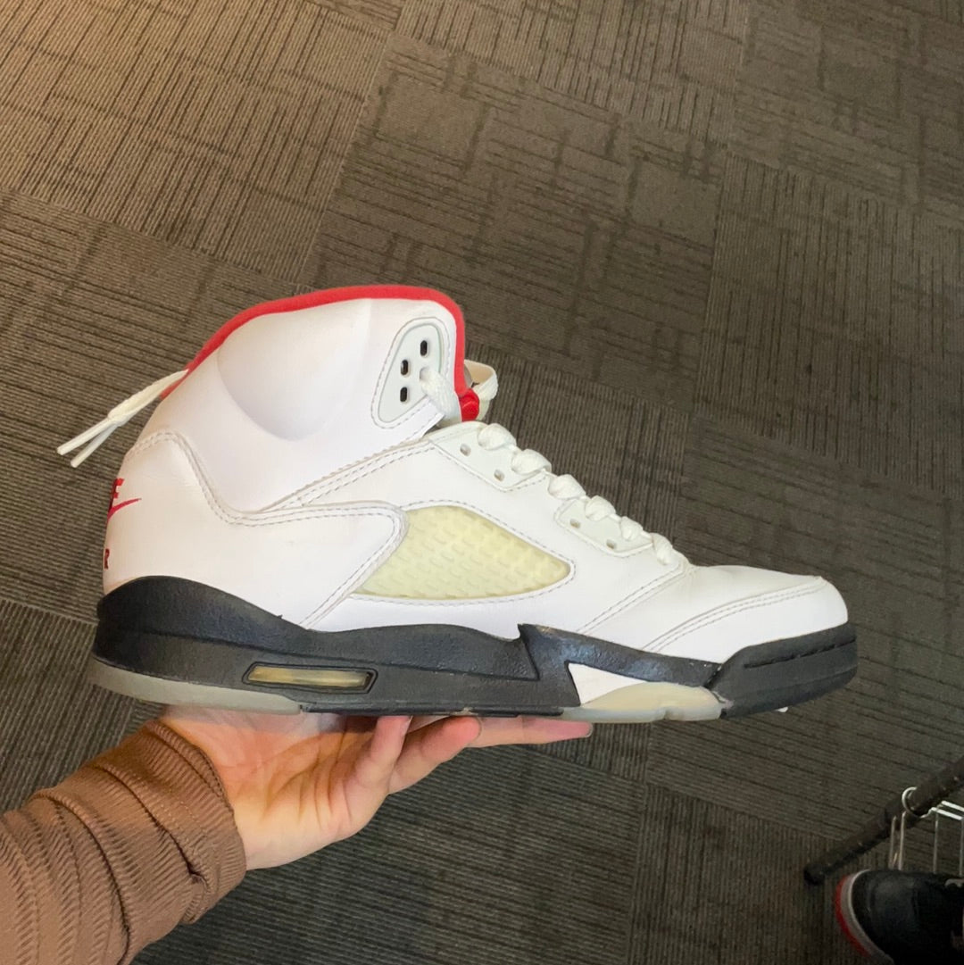 Jordan 5 Fire Red Used