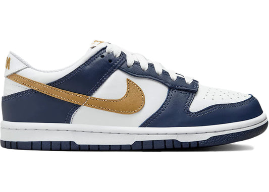 Dunk Low Midnight Navy Wheat GS