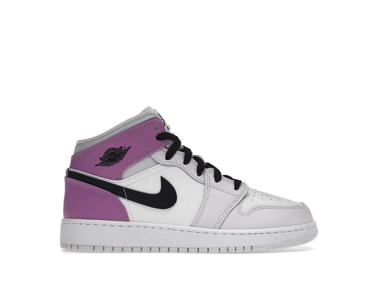 Jordan 1 Mid Barely Purple GS