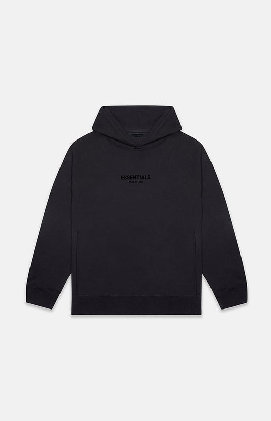 Essential Jet Black Hoodie