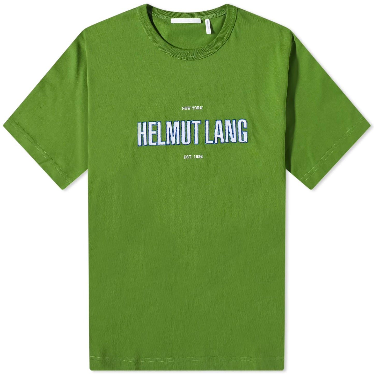 Helmut Lang Outline Green Logo