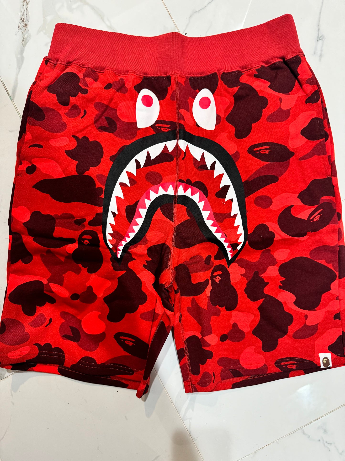 Bape Red Short