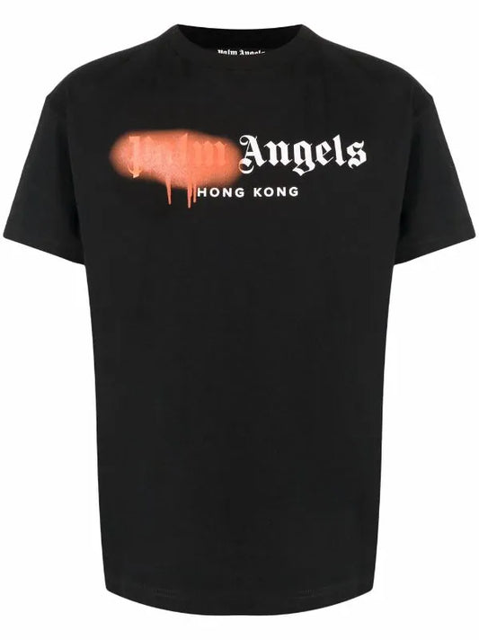 Palm Angels Hong Kong Sprayed Tshirt