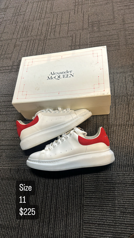 Alexander McQueen Red White Used