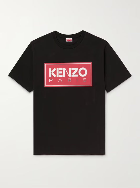 Kenzo Black Print Tee